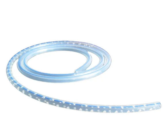 Round Perforated Drainage Tube Silicone Round Perforated Drains With Multiple Perforations Absorption Cannula