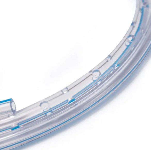PVC Round Perforated Drainage Tube With Multiple Perforations For Wound Care