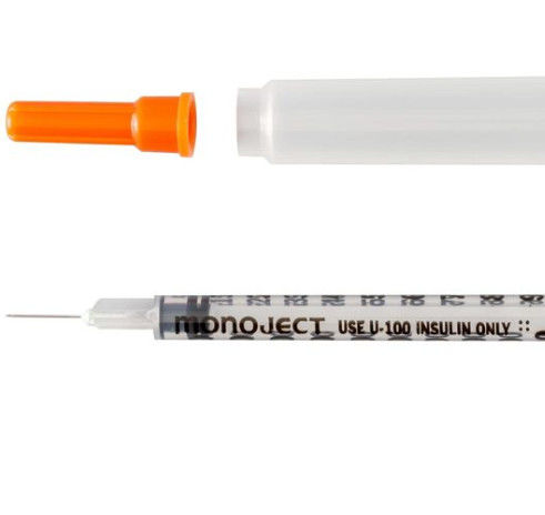 Disposable Insulin Syringe With High Precision Needle