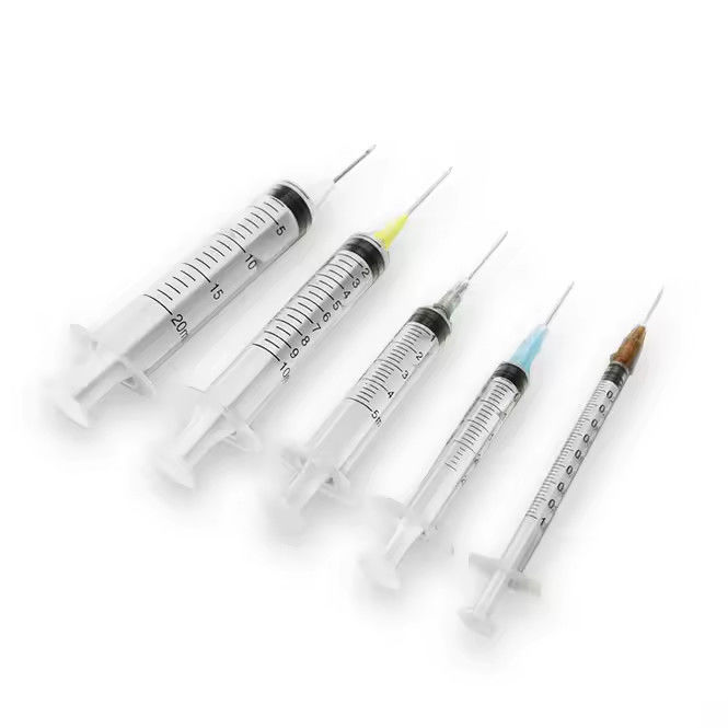 CE Hot Sale Medical Supplies Disposable Hypodermic Syringe Luer Lock Fast Shipping