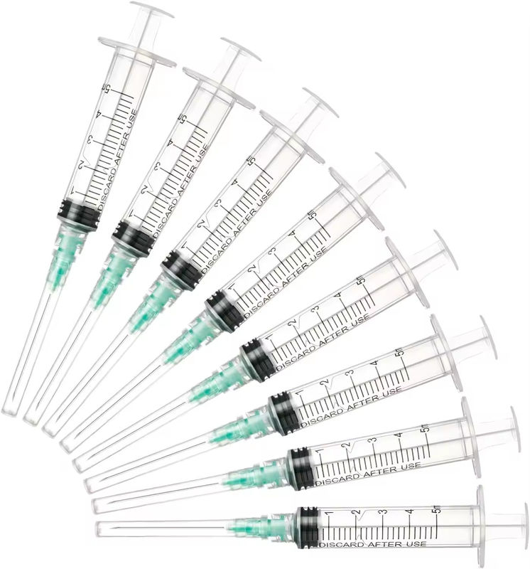 CE Hot Sale Medical Supplies Disposable Hypodermic Syringe Luer Lock Fast Shipping