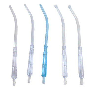 Disposable Transparent Safety Yankauer Suction Handles PVC Suction Connecting Tube