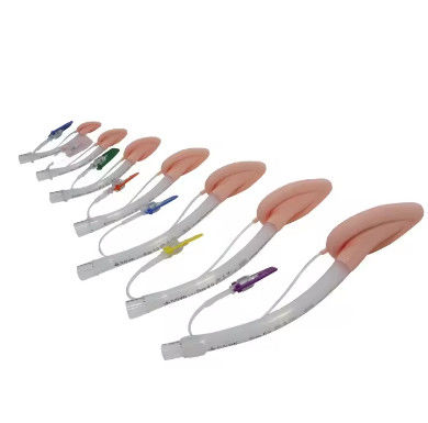Disposable Silicone Laryngeal Mask With Seven Sizes No Epiglottis For Easy Insertion