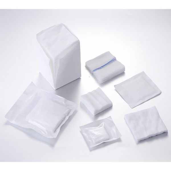Disposable Medical Gauze Swab Non Sterile 4 Ply All Size Customed