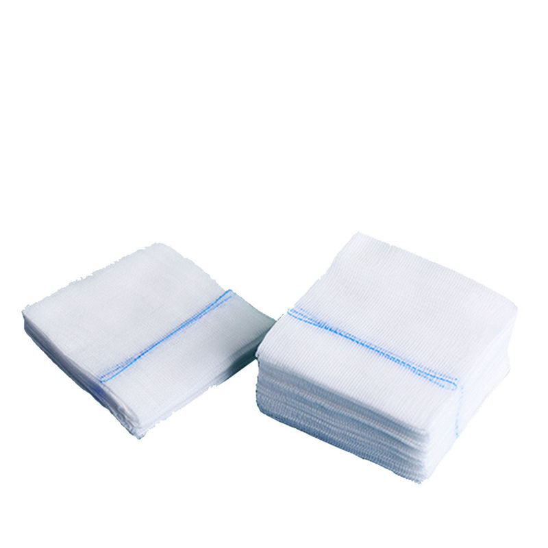 Disposable Medical Gauze Swab Non Sterile 4 Ply All Size Customed