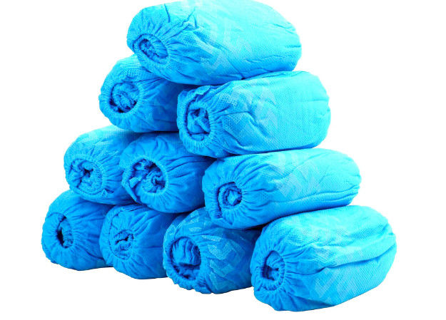 Premium 100 Pack 50 Pairs Disposable Boot Shoe Covers Durable Water Resistant Non-slip Non-toxic Recyclable