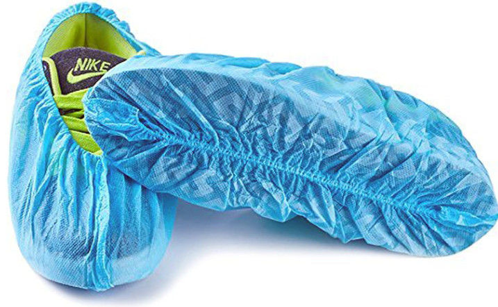 Premium 100 Pack 50 Pairs Disposable Boot Shoe Covers Durable Water Resistant Non-slip Non-toxic Recyclable