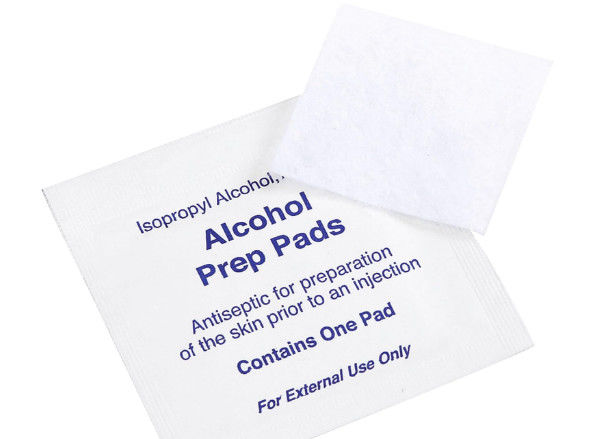 65x30cm Alcohol Prep Pads 100-Pack Sterile Individually-Wrapped Medical-Grade Isopropyl Cotton Swabs