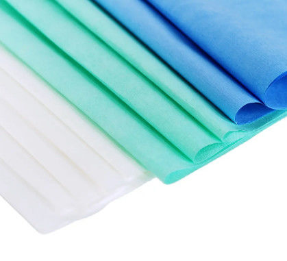 Custome Medical Disposable Sterilization Wraps Crepe Paper For Hospital With Good Water Tesistance And Bursting Strength