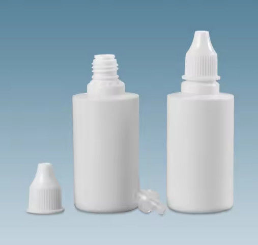 Free Samples LDPE 10ml 30ml 50ml Plastic Dropper Bottles With Tamper Evident Cap Good Seal Easy To Squeeze