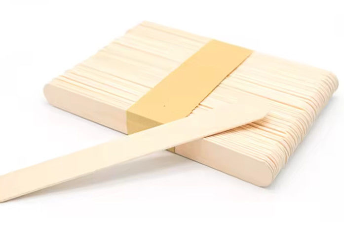 Hospital Use Bamboo Wooden Tongue Depressor Wholesale Price Disposable Tongue Depressors