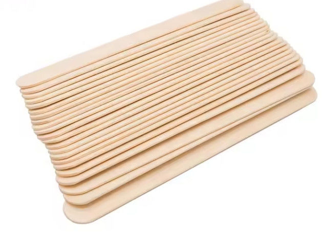 Hospital Use Bamboo Wooden Tongue Depressor Wholesale Price Disposable Tongue Depressors