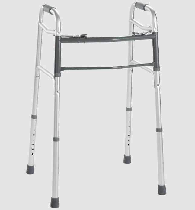 78-95CM Aluminum Lightweight Folding Walker Mobility Walking Aids Adult