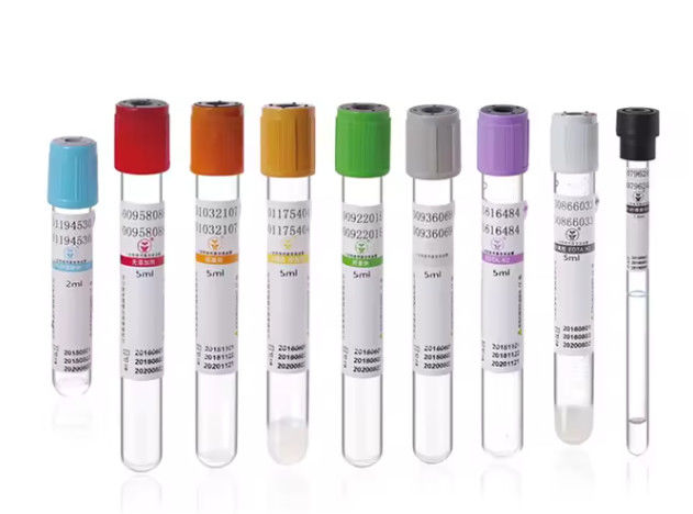 CE Certified Medical Disposable Gel Clot Activator Tube PET Material Sterile Disposable Vacuum Blood Collection Tube