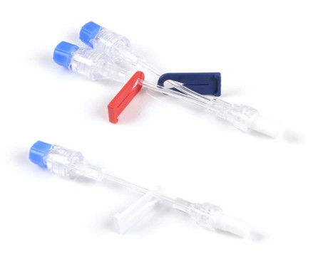 PVC Syringe Medical Extension Tube With Needle Free Connector