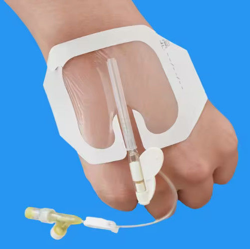 IV Cannula Fix Dressing IV Cannula Fixation Medical Dressing IV Cannula New Transparent Wound Dressing