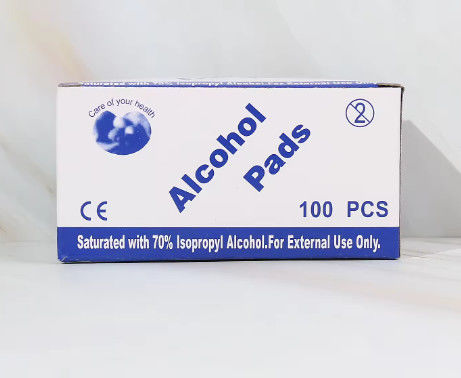Sterile Non-woven Medical Alcohol Swab 70% Isopropyl Phone Wipes Alcohol Prep Pad