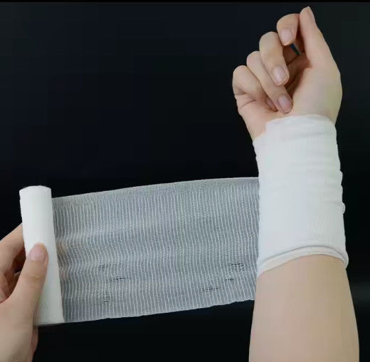 ISO Certified Cotton Surgical Medical Gauze Conforming Bandage First Aid Elastic PBT Bandage