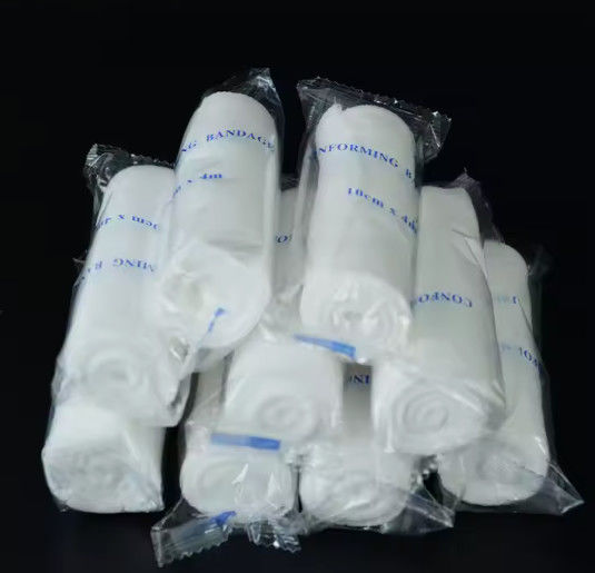 ISO Certified Cotton Surgical Medical Gauze Conforming Bandage First Aid Elastic PBT Bandage
