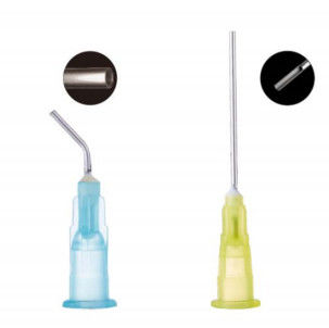 Endo Irrigation Needle 23G/25G/ 27G/30G Dental Irrigation Needle Tip Blunt Needle End-Closed Side Vent Hole