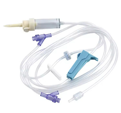 IV Set Infusion Disposable CE ISO Sterile Gravity Administration Intravenous Iv Infusion Set