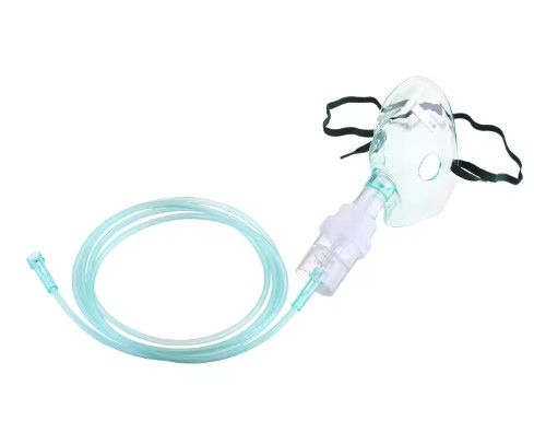 High Concentration Medical Sterile Adjustable Nebulizer Face Mask Pvc Nebulizer Mask Kit