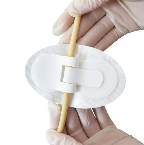 Urinary Tube Holder Catheter Fixator Anti Slip Collector Drainage Stabilization Cannula Fixation Sticker