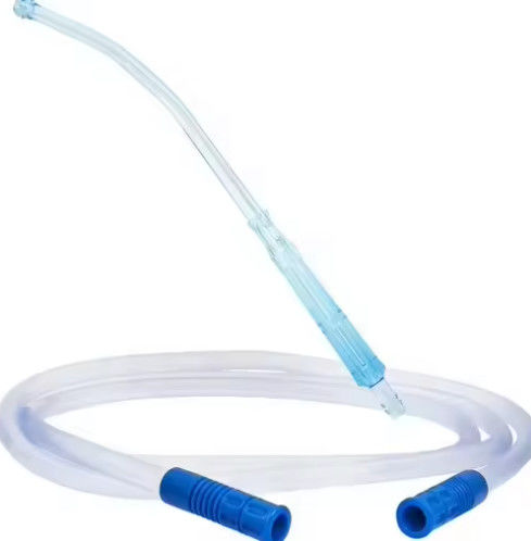 CE Certified Yankauer Suction Connecting Tube For Medical Procedures