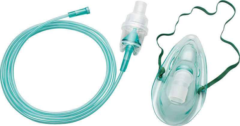High Concentration Medical Sterile Adjustable Nebulizer Face Mask Pvc Nebulizer Mask Kit