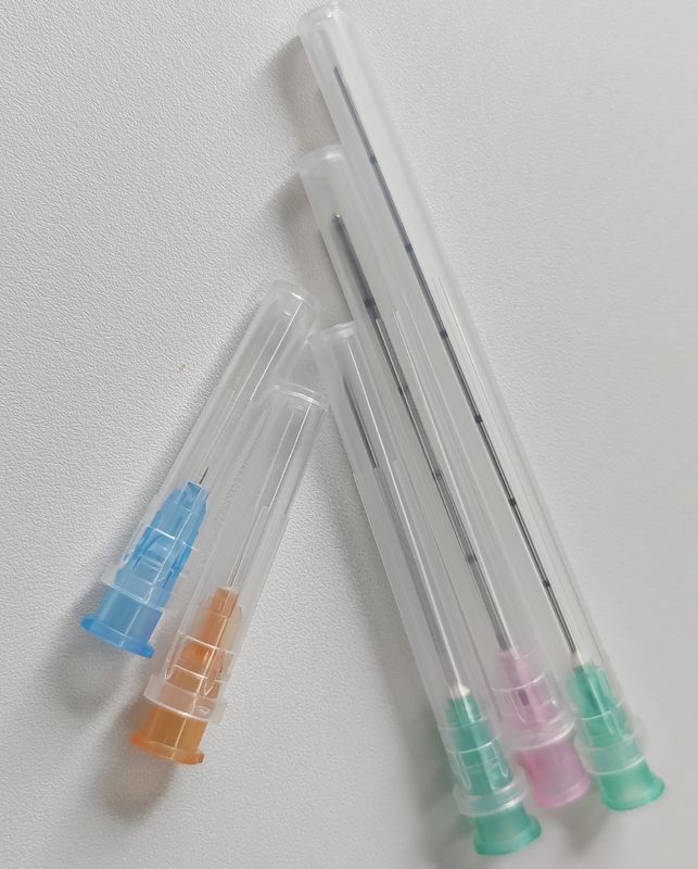 25G Disposable Cosmetic Injection Needles Lift For Facial Blunt Tip Micro Cannula Needle