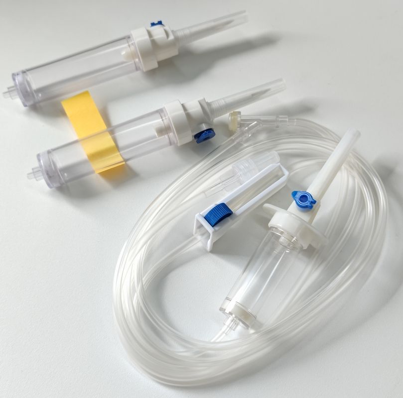 10/15 Drops/ml Medical IV Infusion Giving Fluid Drip Set Sterile IV Administration Infusion Set