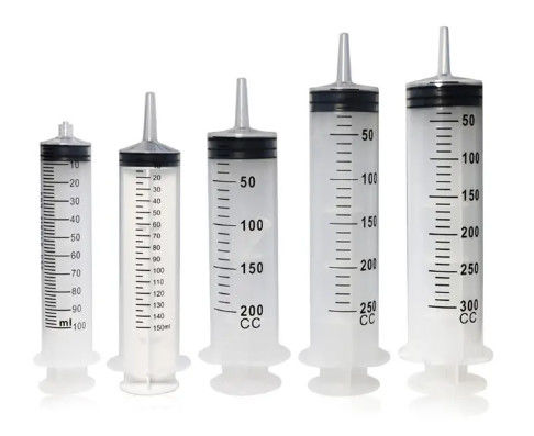 Multifunction Plastic Luer Lock And Luer Slip Syringe For Glue Dispensing Adhesives Grease Plastic Syringes