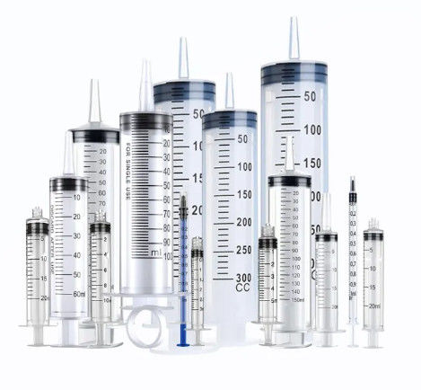 Multifunction Plastic Luer Lock And Luer Slip Syringe For Glue Dispensing Adhesives Grease Plastic Syringes