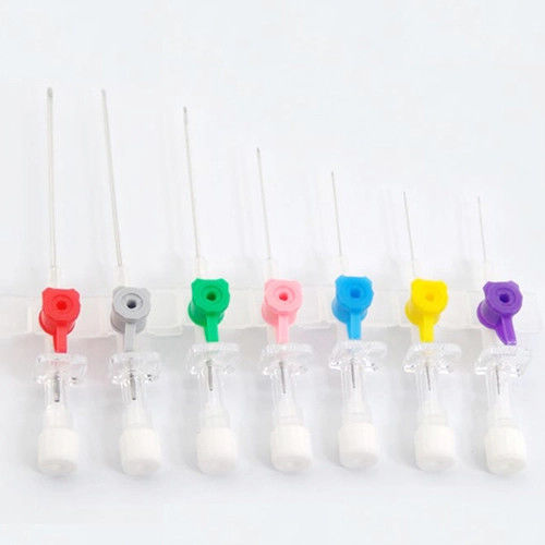 Medical Disposable IV Catheter 14g 16g 18g 20g 22g 24g IV Cannula With Rotateed Wings