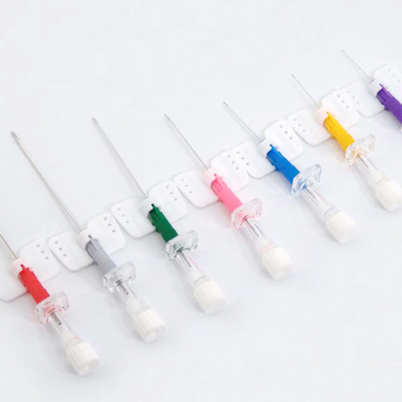 Medical Disposable IV Catheter 14g 16g 18g 20g 22g 24g IV Cannula With Rotateed Wings