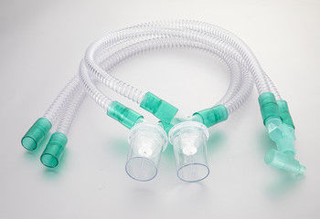 Disposable Adult 1.5m Reinforced PVC Breathing Circuit Medical Breathing Tube
