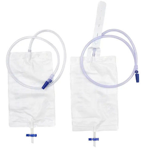 2000ml Medical Urine Meter Men'S Urine Collection Bag Set Leg Urine Disposable Bag With T-tapp Valve