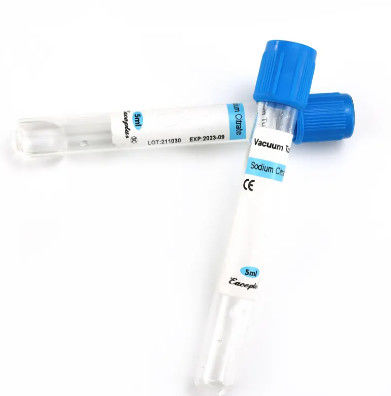 PT Tube Medical Blood Test 3.2% Sodium Citrate Vacuum Blood Collection PT Tube With Blue Top
