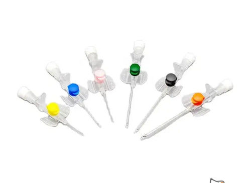 Medical Sterile 14G 18G 20G 22G 24G 26G Iv Cannula With Wings With Port