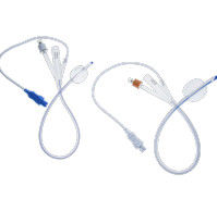 All Silicone Foley Catheter With Temperature Sensor Or Temperature Probe