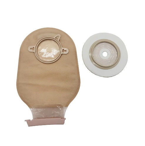 Disposable Drainable Two Piece Open System Ostomy Bag Colostomy Bag Pouch Stoma Disposal Pouch Colostomy