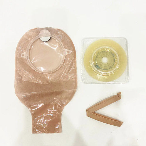 Colostomy Bags,Ostomy Colostomy Supplies One Piece Drainable Pouches With Clamp Closure