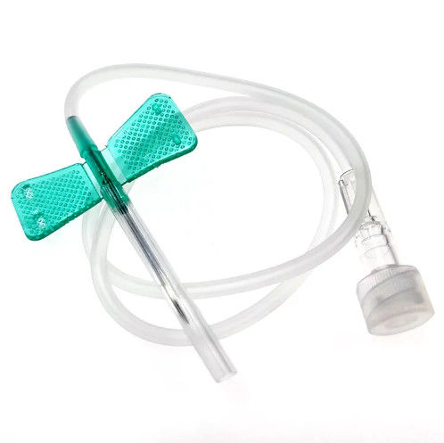 Scalp Vein Set Medical 19G 20G 21G 22G 23G 24G 25G 26G 27G Butterfly Needle With Double Wing