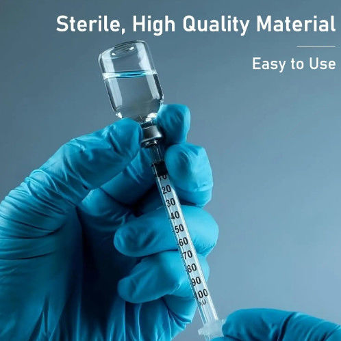 CE Approved Medical Disposable Safety 0.5ml 31G Single Use Insulin Syringe with Needle Professional Made