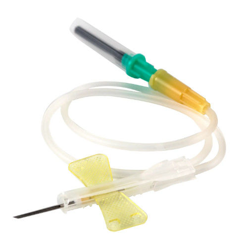Safety Collection Blood Set Safety Wing Butterfly Blood Collection Needle With And Without Holder CE Certificate