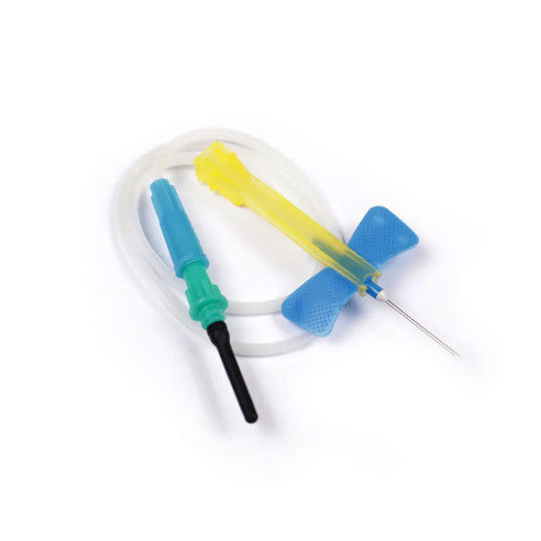 Safety Collection Blood Set Safety Wing Butterfly Blood Collection Needle With And Without Holder CE Certificate