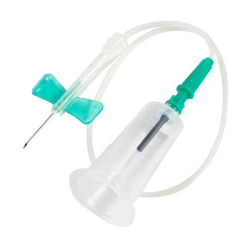 Safety Collection Blood Set Safety Wing Butterfly Blood Collection Needle With And Without Holder CE Certificate