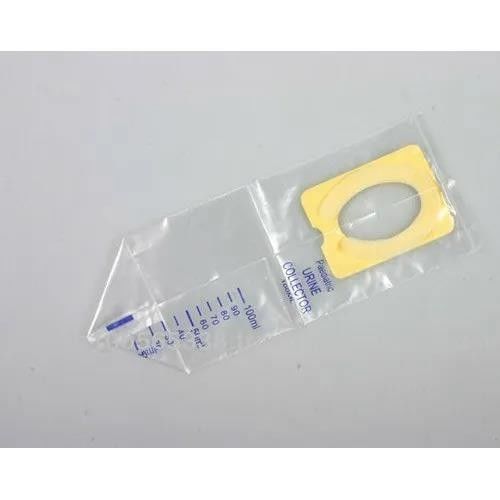 Medical Pediatric Urine Collector Bag PVC Transparent 100ml 200ml 500ml Drainage Urine Leg Bag