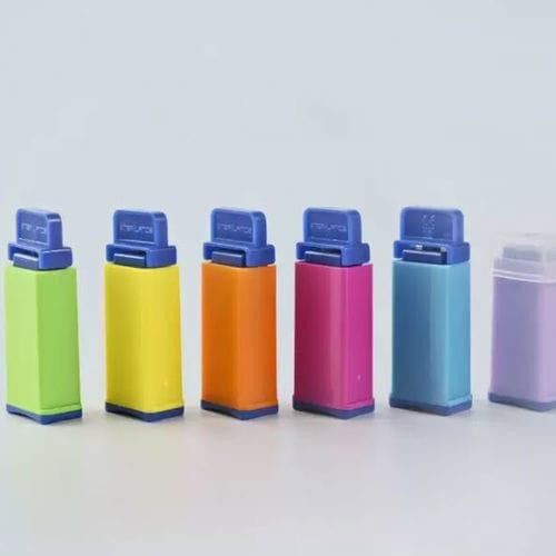 Medical Sterile Disposable Automatic Safety Blood Lancets Pressure Activated Design