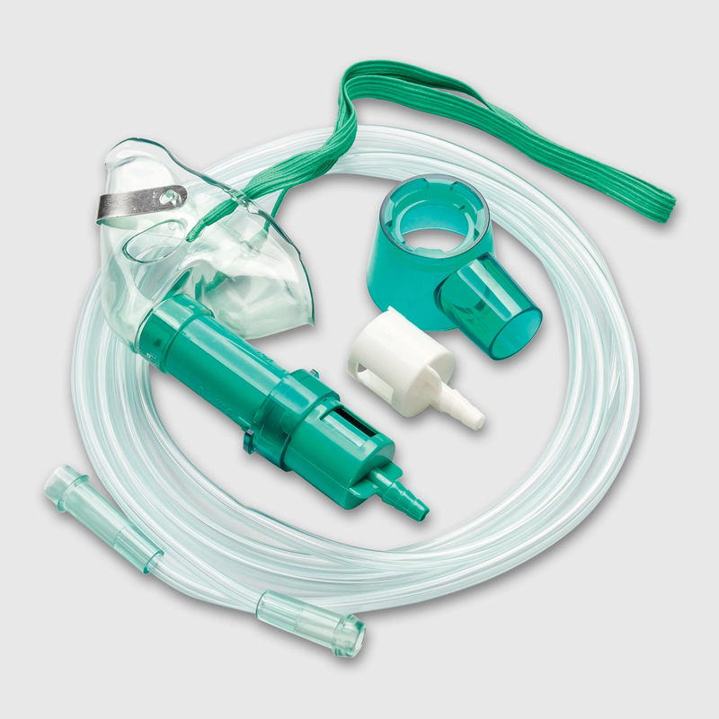 Wholesale Medical Adjustable Oxygen Flow Venturi Mask For Adult / Pediatric With 2.1m Tube
